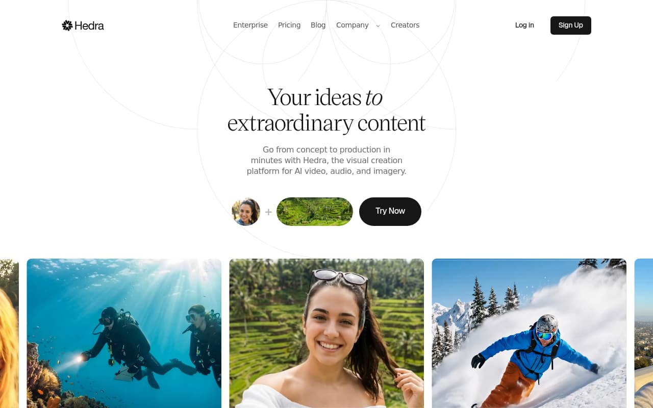 Hedra — captura de pantalla